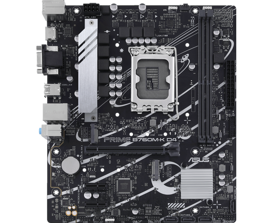  MB s1700 ASUS PRIME B760M-K D4 mATX 2xDDR4 PCIEx16 2xPCIEx1 2xM.2 HDMI VGA 2.5GLAN (90MB1DS0-M0EAY0) 