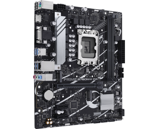  MB s1700 ASUS PRIME B760M-K D4 mATX 2xDDR4 PCIEx16 2xPCIEx1 2xM.2 HDMI VGA 2.5GLAN (90MB1DS0-M0EAY0) 