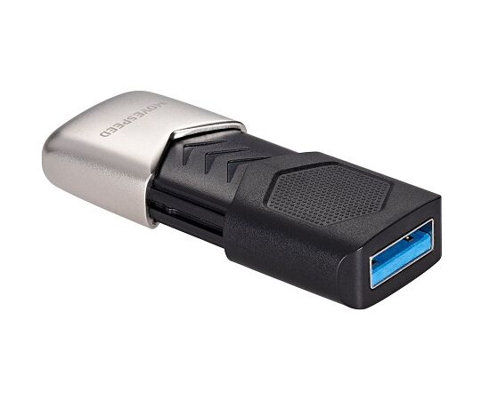  USB 3.0  64GB  Move Speed  YSUKS  чёрный/серебро  металл 