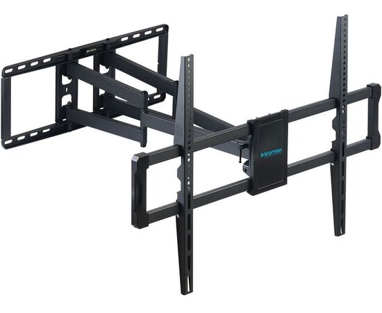 Кронштейн для телевизора Kromax ATLANTIS-75 черный 40"-90" до101кг поворотно-выдвижной и наклонный 