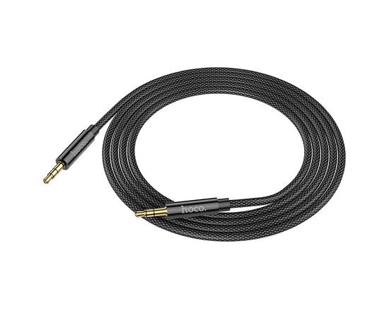  Кабель AUX (папа-папа) Hoco UPA19 200см  (black) (215764) 