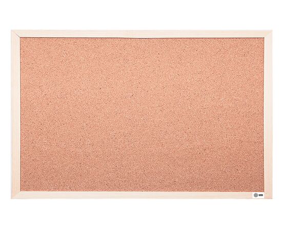  Демонстрационная доска Cactus CS-CWBD-60X90 пробковая коричневый 60x90см деревянная рама 