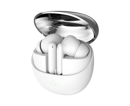  Беспроводные наушники с микрофоном Air Joy, TWS, BT 5.3, 250мАч, белый, Deppa, 44310 