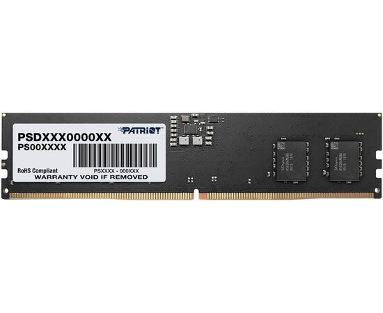  ОЗУ Patriot PSD516G480081 DDR5 16GB 4800 MT/s CL40 
