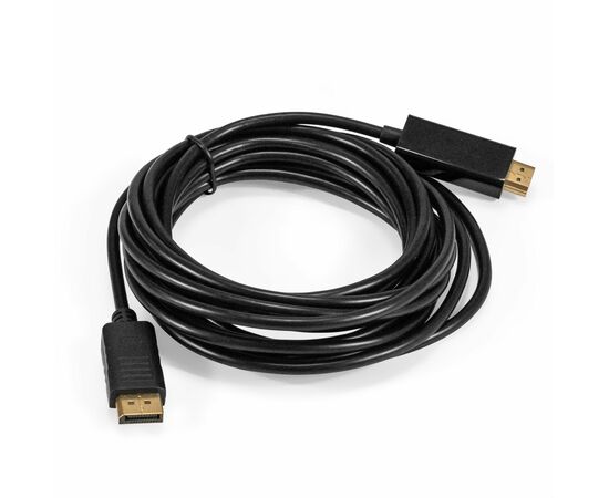  Кабель ExeGate EX294711RUS DisplayPort-HDMI EX-CC-DP-HDMI-5.0 (20M/19M, 5м, экран) 
