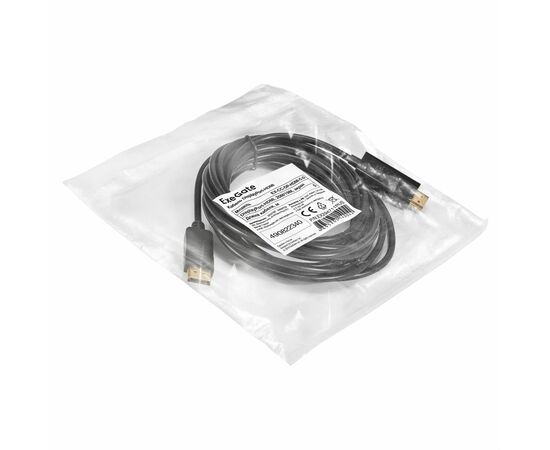  Кабель ExeGate EX294711RUS DisplayPort-HDMI EX-CC-DP-HDMI-5.0 (20M/19M, 5м, экран) 