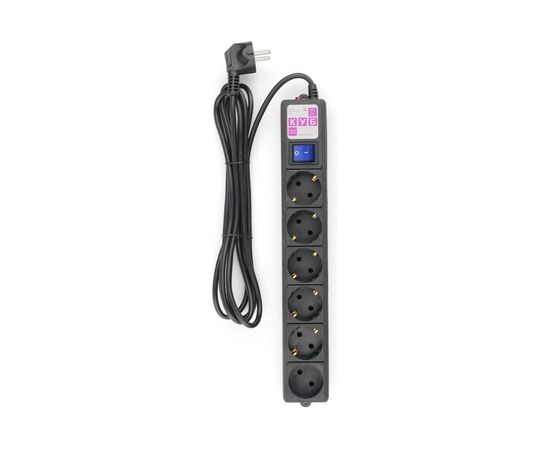  Сетевой фильтр Power cube SPG6-B-3M 3м 6 розеток черный коробка 