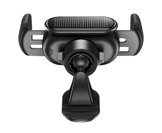  Автомобильный держатель BASEUS Steel Cannon Pro, зажимной, на приборную панель, черный 