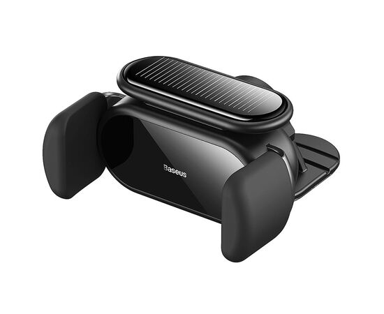 Автомобильный держатель BASEUS Steel Cannon Pro, зажимной, на приборную панель, черный 