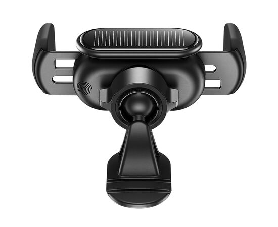  Автомобильный держатель BASEUS Steel Cannon Pro, зажимной, на приборную панель, черный 