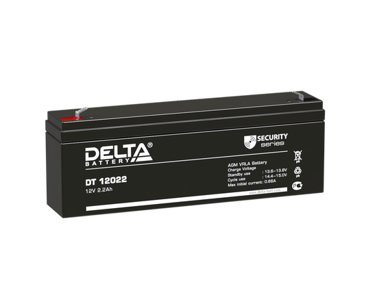  DT 12022 Delta Аккумуляторная батарея (12V/2,2Ah) (1/20) 