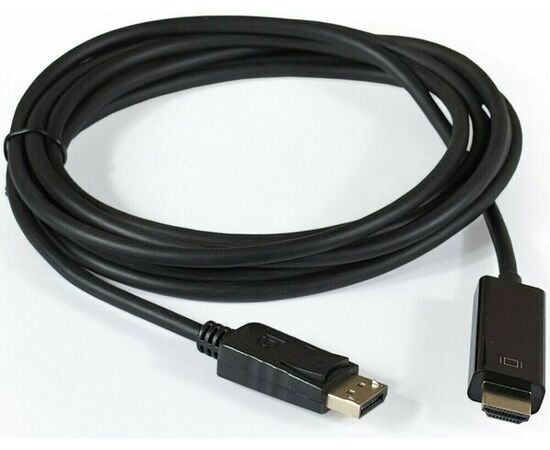  Кабель ExeGate EX-CC-DP-HDMI-1.0 EX294708RUS DisplayPort-HDMI 20M/19M 1,0м 