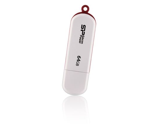  USB  64GB  Silicon Power  LuxMini 320  белый 