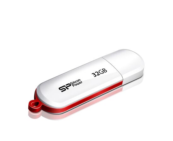  USB  64GB  Silicon Power  LuxMini 320  белый 