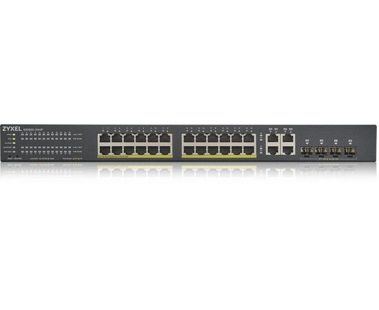  Коммутатор Zyxel NebulaFlex GS192024HPV2-EU0101F 24G 24PoE+ 375W управляемый 