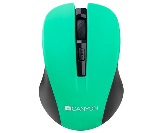  Мышь беспроводная CANYON CNE-CMSW1GR Green 1200dpi, 3кн. 