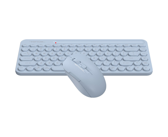  Клавиатура + мышь A4Tech Fstyler FG3200 Air (FG3200 Air Синий) клавиатура синий мышь синий USB беспроводная slim Multimedia 