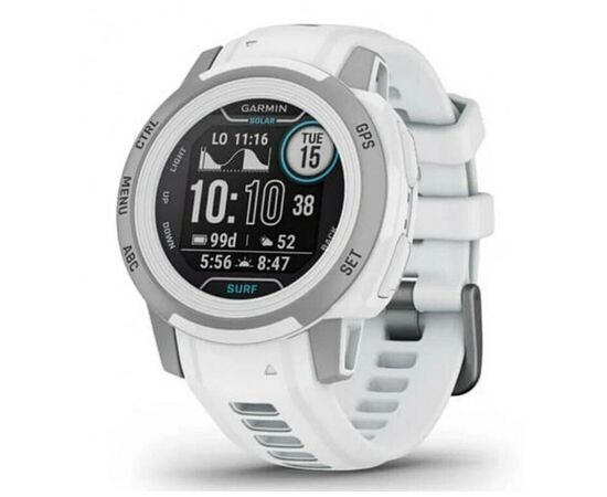  Smart-часы Garmin Instinct 2s Solar 010-02564-03, 40мм, 1.2", белый/черный/белый 