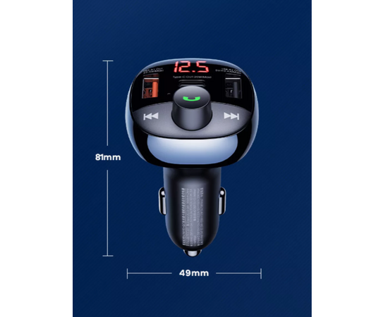  АЗУ REMAX Lodi Series All-in-One 54.5W PD+QC Fast Car Charge RCC331 (черный) 