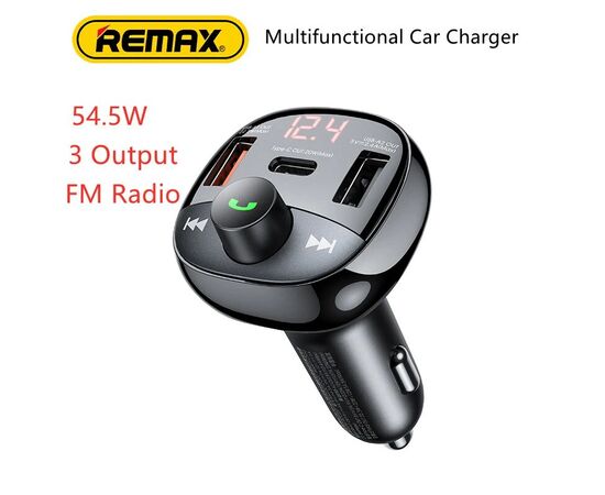  АЗУ REMAX Lodi Series All-in-One 54.5W PD+QC Fast Car Charge RCC331 (черный) 