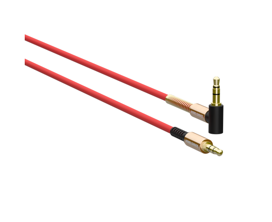 Аудиокабель AUX 3.5mm 1.0м More choice UK11 (Red) 