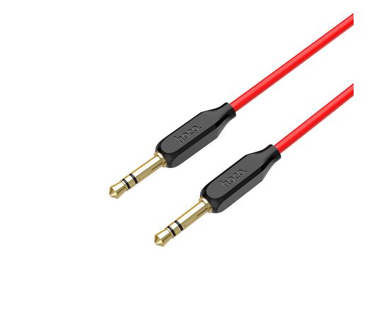  Аудиокабель AUX 3.5mm 1.0м Hoco UPA11 (Red) 