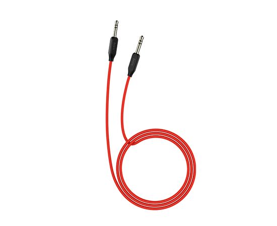  Аудиокабель AUX 3.5mm 1.0м Hoco UPA11 (Red) 