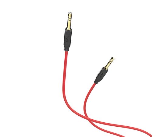 Аудиокабель AUX 3.5mm 1.0м Hoco UPA11 (Red) 