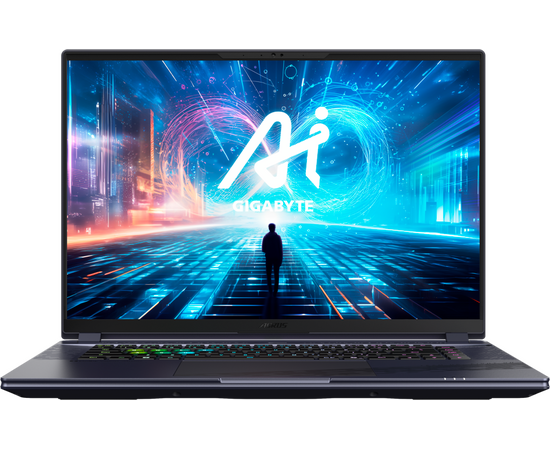  Ноутбук GIGABYTE Aorus 16X (ASG-53KZC54SD) Core i7-14650HX/8GB/SSD1Tb/RTX 4070/16"/IPS/QHD/Win11 