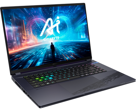  Ноутбук GIGABYTE Aorus 16X (ASG-53KZC54SD) Core i7-14650HX/8GB/SSD1Tb/RTX 4070/16"/IPS/QHD/Win11 