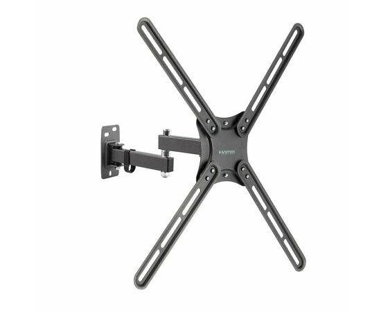  Кронштейн Kromax CORBEL-7  black, 8 шт/уп. Кр. стал. наст. для TV 22"-65", max 30 кг, 5 ст св., нак. +5°-12°, 