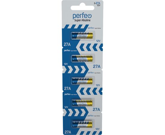  Батарейка Perfeo 27A/5BL Super Alkaline 