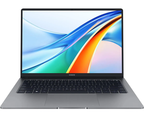  Ноутбук Honor MagicBook X14 2024 FRI-H56 (5301AKAU) 14", 2024, IPS, AMD Ryzen 5 7640HS 4.3ГГц, 6-ядерный, 16ГБ LPDDR5x, 512ГБ SSD, AMD Radeon 760M/NoO 