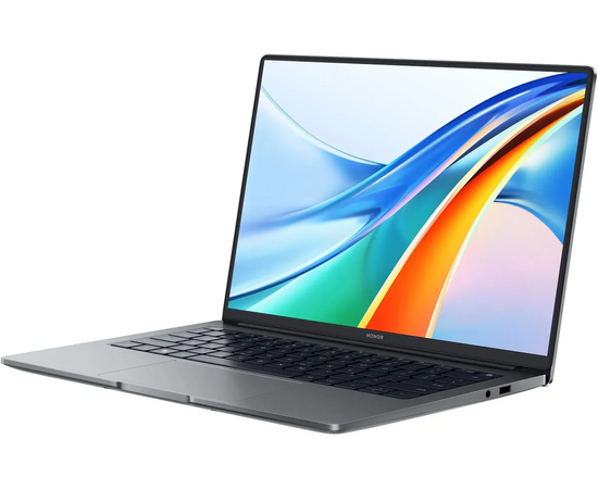  Ноутбук Honor MagicBook X14 2024 FRI-H56 (5301AKAU) 14", 2024, IPS, AMD Ryzen 5 7640HS 4.3ГГц, 6-ядерный, 16ГБ LPDDR5x, 512ГБ SSD, AMD Radeon 760M/NoO 