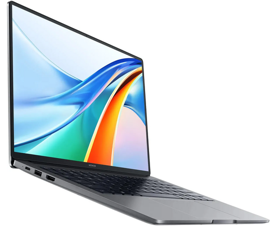  Ноутбук Honor MagicBook X14 2024 FRI-H56 (5301AKAU) 14", 2024, IPS, AMD Ryzen 5 7640HS 4.3ГГц, 6-ядерный, 16ГБ LPDDR5x, 512ГБ SSD, AMD Radeon 760M/NoO 