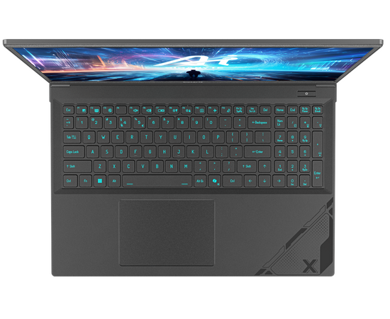  Ноутбук GIGABYTE G6X 9MG (9MG-42KZ853SD) Core i7-13650HX/16Gb/SSD512Gb/RTX4050 6Gb /16.0"/IPS/WUXGA/Dos/grey 