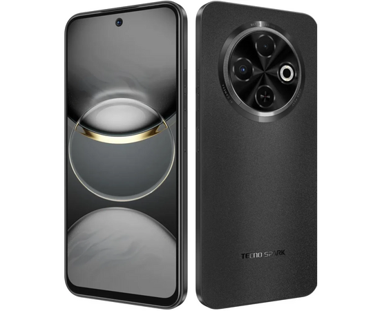  Смартфон Tecno Spark 30C 4/128Gb Orbit Black 