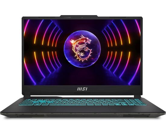  Ноутбук MSI Cyborg 15 A13VF-1615XRU (9S7-15K111-1615) 15.6", IPS, i7 13620H 2.4ГГц, 10 ядер 32ГБ DDR5, 512ГБ SSD, GeForce RTX 4060 Free DOS black 