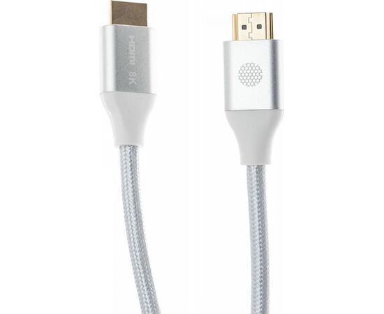  Кабель аудио-видео Cactus CS-HDMI.2.1-5 HDMI (m)/HDMI (m) 5м серебристый позолоченные контакты 