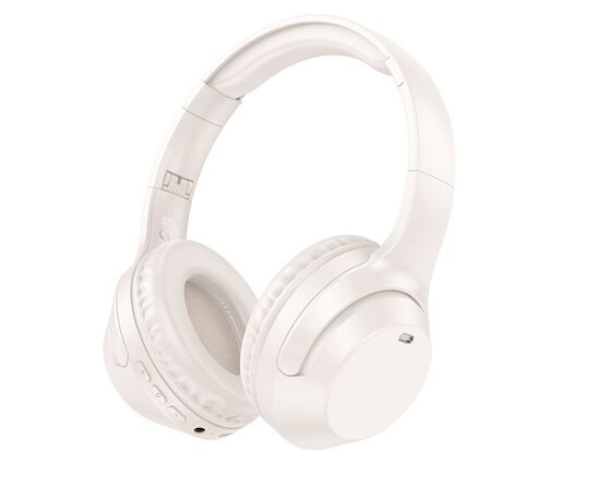  Bluetooth-наушники полноразмерные Bluetooth 5.3 350mah Borofone BO26 Delightful (Milky White) 