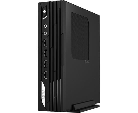  Неттоп MSI Pro DP21 13M-607RU (9S6-B0A421-607) PG G7400/4Gb/SSD128Gb UHDG 710/W11Pro/черный 