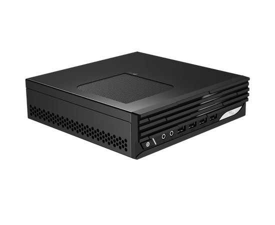  Неттоп MSI Pro DP21 13M-607RU (9S6-B0A421-607) PG G7400/4Gb/SSD128Gb UHDG 710/W11Pro/черный 
