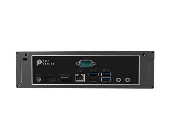 Неттоп MSI Pro DP21 13M-607RU (9S6-B0A421-607) PG G7400/4Gb/SSD128Gb UHDG 710/W11Pro/черный 