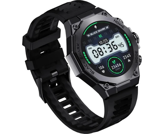 Smart-часы Black Shark BS-S1 Pro Black LCD корп.черный 