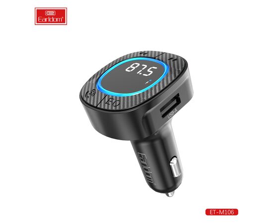  ФМ модулятор (USB, Bluetooth) Earldom ET-M106, 3.1A 