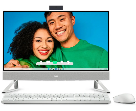  Моноблок DELL Inspiron 7730-7641 27" Full HD, Intel Core 7 150U, 16ГБ DDR4, 1ТБ SSD, Windows 11 Professional, серебристый 