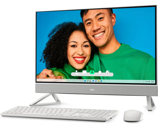  Моноблок DELL Inspiron 7730-7641 27" Full HD, Intel Core 7 150U, 16ГБ DDR4, 1ТБ SSD, Windows 11 Professional, серебристый 