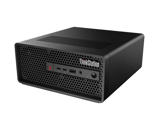  Неттоп Lenovo ThinkStation P3 Ultra (30HBS64000) Intel Core i7 13700, DDR5 16ГБ, 512ГБ(SSD), NVIDIA T400 - 4 ГБ, CR, Windows 11 Professional, черный 
