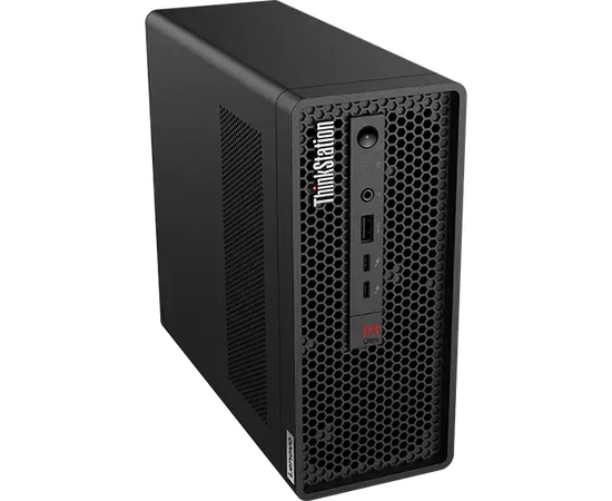 Неттоп Lenovo ThinkStation P3 Ultra (30HBS64000) Intel Core i7 13700, DDR5 16ГБ, 512ГБ(SSD), NVIDIA T400 - 4 ГБ, CR, Windows 11 Professional, черный 