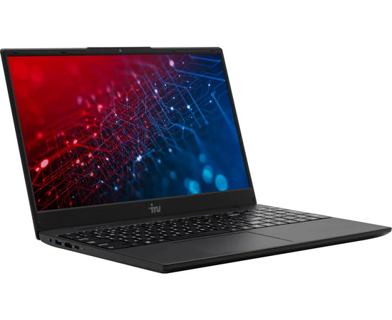  Ноутбук IRU Tactio 15ALG (2023565) Core i3 1215U 8Gb SSD256Gb Intel Iris Xe graphics 15.6" IPS FHD (1920x1080) Free DOS black 4500mAh 